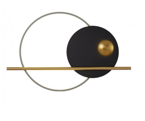 Настенный светодиодный светильник Inodesign Ridn Black 40.6195